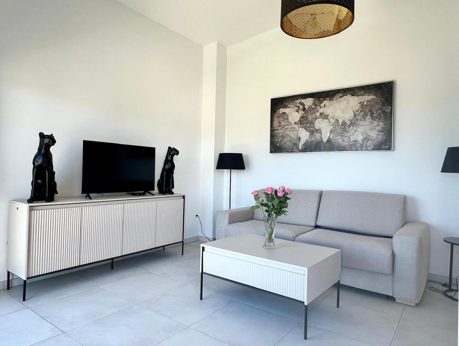 Panoramic Sea View Appartment Blue Pearl Nizza Exterior foto